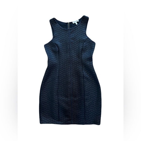 Monteau women’s medium bodycon sleeveless party mini dress, black - Picture 1 of 5